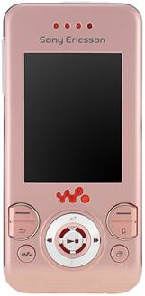 Sony Ericsson W580i Metro Pink